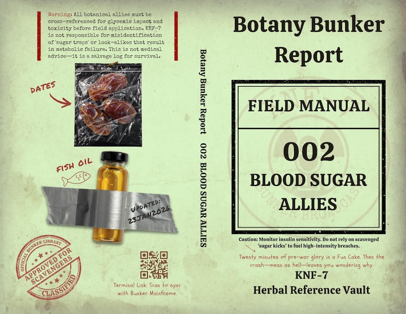 Botany Bunker Report 002 - Blood Sugar