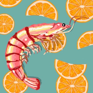 Shrimp and Citrus | Digital Download