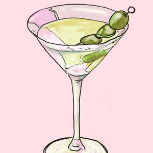 Martini Print | Digital Download