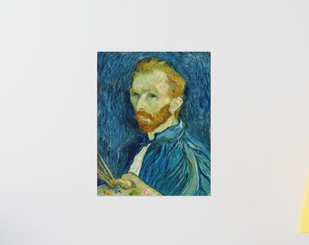Self-Portrait (1889), Vincent Van Gogh - Premium Matte Poster Print