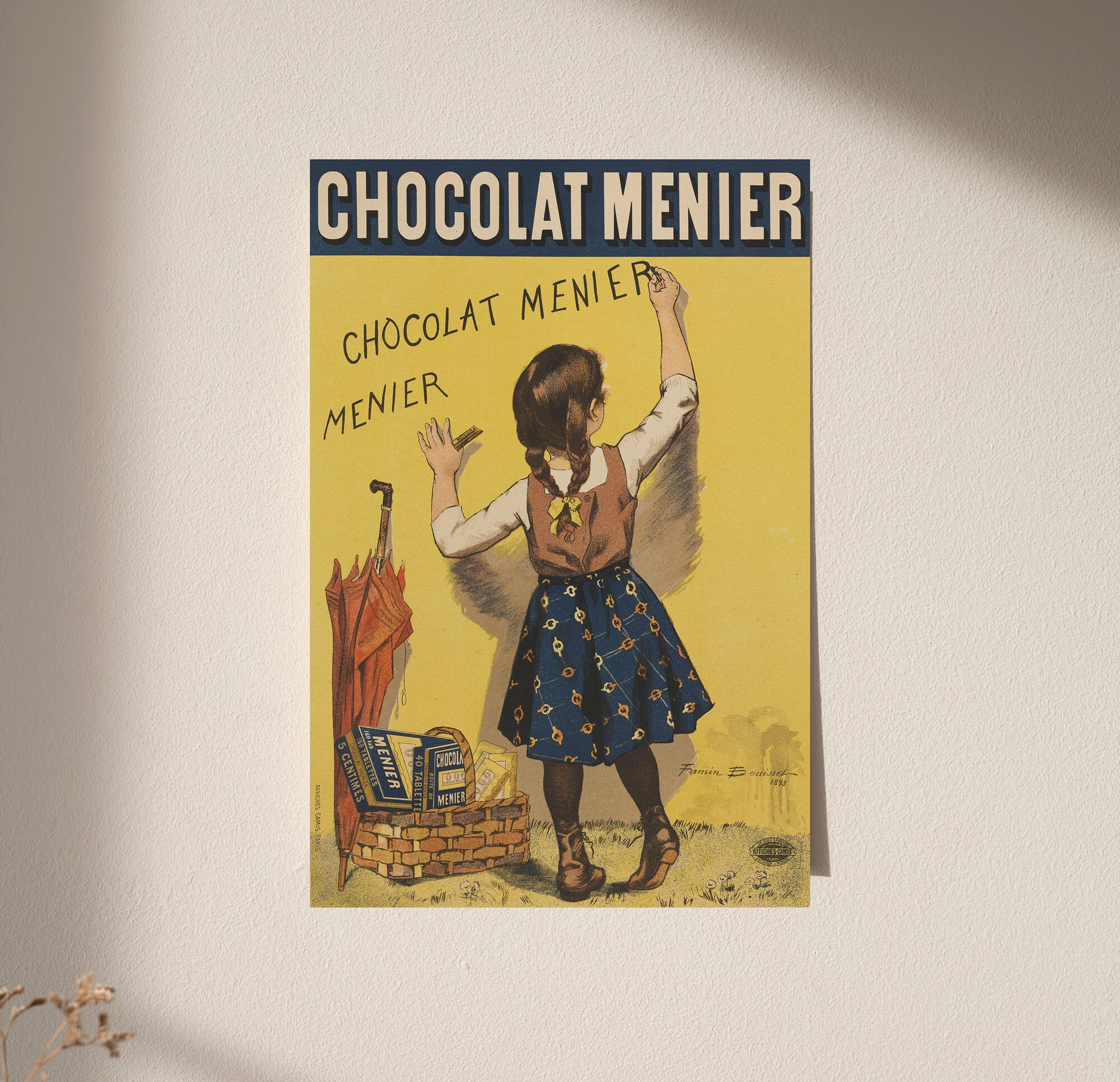 Thermomètre vintage CHOCOLAT MENIER
