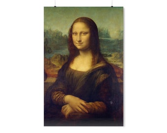 Mona Lisa (1503), Leonardo Da Vinci - Premium Matte Poster Artwork