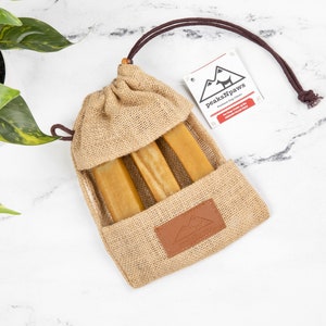 Medium Himalayan Yak Cheese Dog Chews  (3 chews)