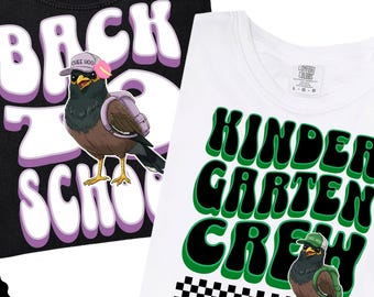 T-shirt de la rentrée : Chee Hoo, Myna Bird, enseignants et élèves