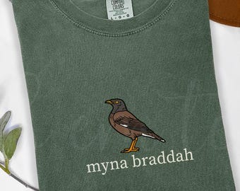 Chemise Myna Braddah, t-shirt pidgin hawaïen local, t-shirt Funny Island Vibes