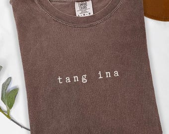 Camiseta filipina divertida, tang ina, tagalo