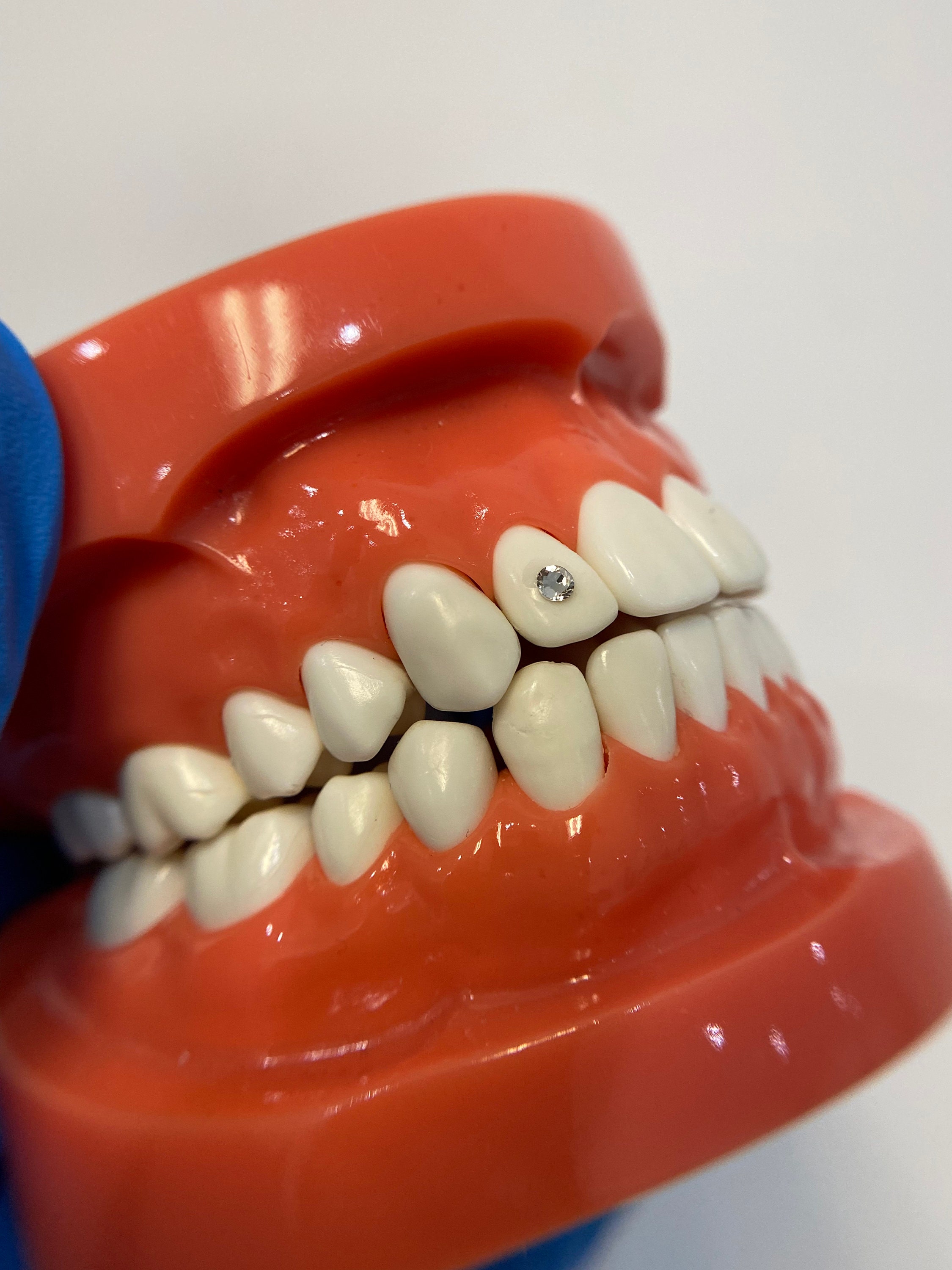 Clear Diamond Tooth Gem Crystals Set, Tooth Gem Pack Tooth Gem Kits