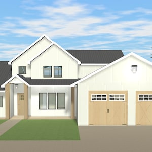 2-3 bedroom, 2.5 bathroom loft style home - modern farmhouse