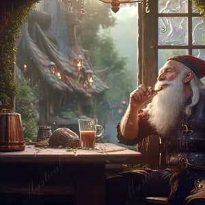 12 Fantasy Window Views Digital Images - desktop background - digital wallpaper - fantasy wallpaper