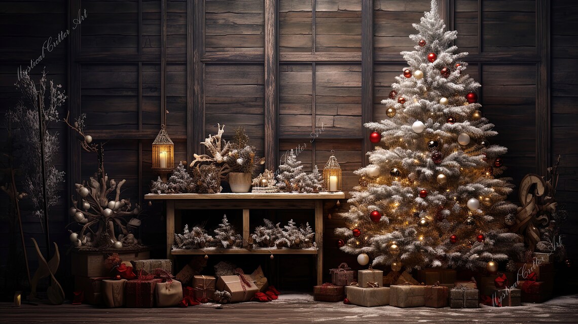 Christmas Tree Desktop Wallpapers, Festive Computer Backgrounds for