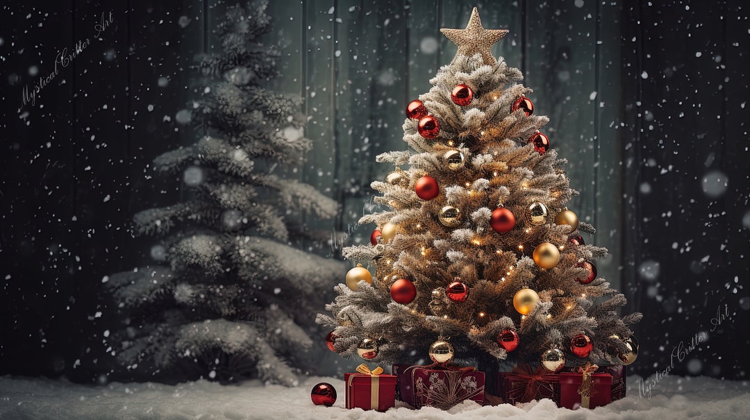 🔥 [60+] Cute Christmas Tree Wallpapers WallpaperSafari