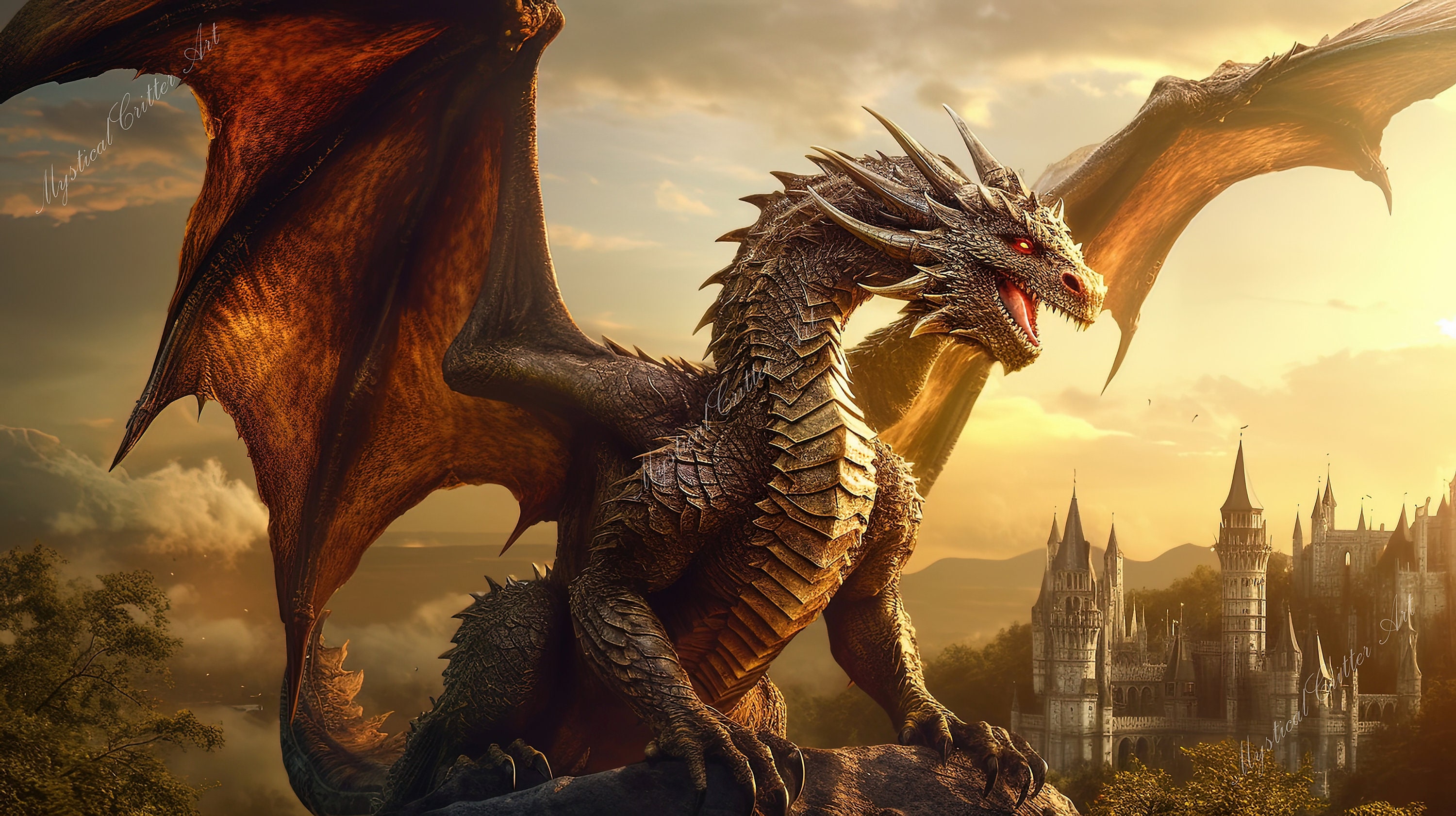 5 Dragon Desktop Backgrounds, Computer Wallpaper, Desktop Wallpaper