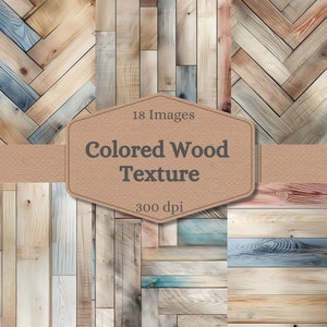 Papel Digital de textura de madera de color transparente, fondos de tablón de madera rústica papel de álbum de recortes imprimible descarga instantánea uso comercial