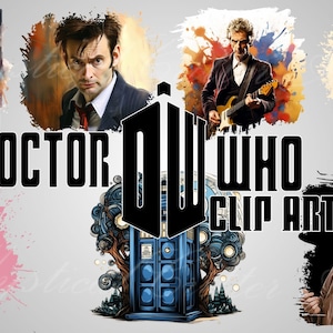 Doctor Who Clip Art - 20 transparent png images of characters from our favorite Tardis flying Time Lord series