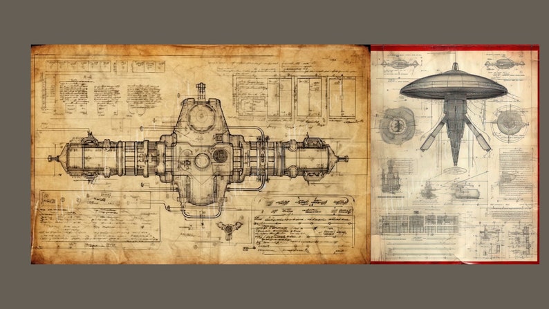 Ancient Alien Manual Junk Journal Kit 26 Vintage Alien - Etsy