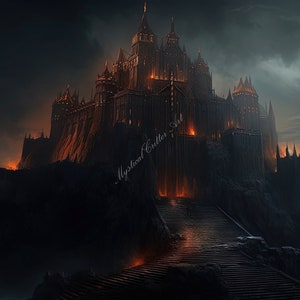 5 Castle Desktop Backgrounds, computer wallpaper, desktop wallpaper, instant download
