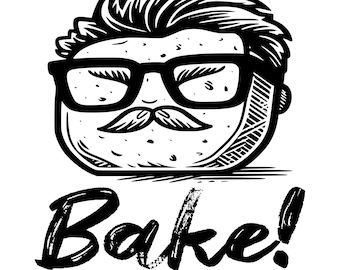 Bakers Gonna Bake SVG: Baking T-Shirt Design (Digital Download)