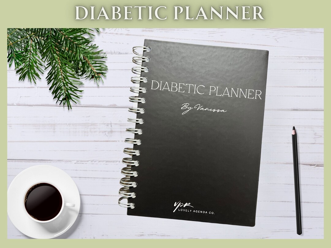 Diabetes Planner Diabetic Journal Simple Diabetic Planner Blood Sugar
