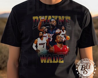 Dwyane Wade Shirt Dwyane Wade Jr Bootleg Shirt 90s Vintage 