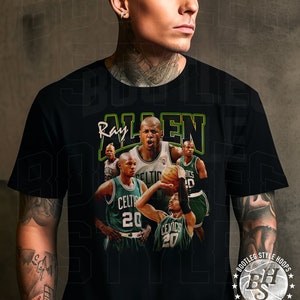 Men's Mitchell & Ness Kevin Garnett Kelly Green Boston Celtics Hardwood  Classics The Big Ticket Player T-Shirt