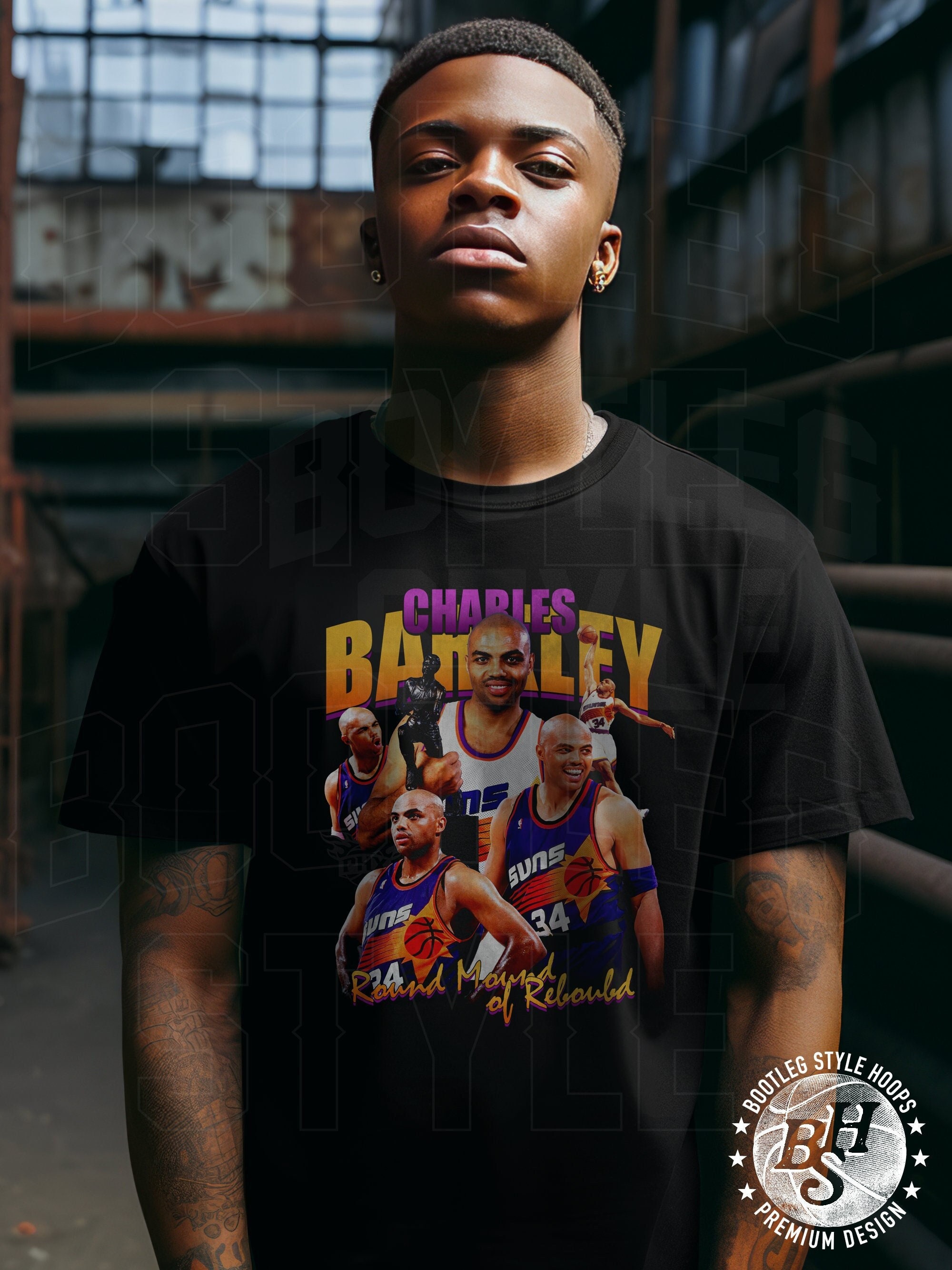 Charles Barkley T Shirt Basketball Fan Hoodie