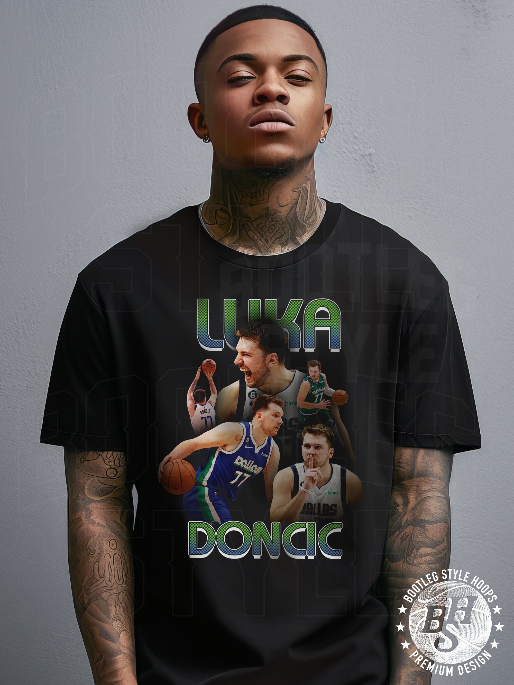 Luka Doncic Basketball T-Shirt Cotton TShirt NO.77 Doncic TShirts