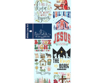 CHRIST-mas Pre-made Gangsheet 22x60