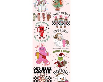Stanley Cup Christmas Pre-made Gangsheet 22x60