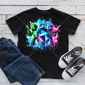 Kids Gaming Character T-shirt
