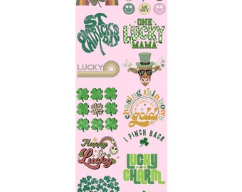St Patrick's Pre-made Gangsheet 22x60