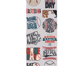 Baseball Pre-made Gangsheet 22x60