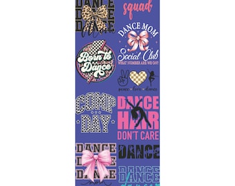 Dance Pre-made Gangsheet 22x60