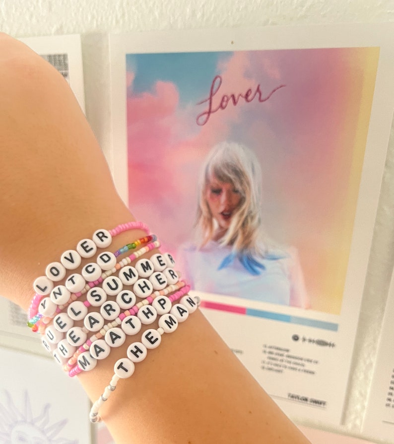 Lover Eras Tour Friendship Bracelet Pack Etsy