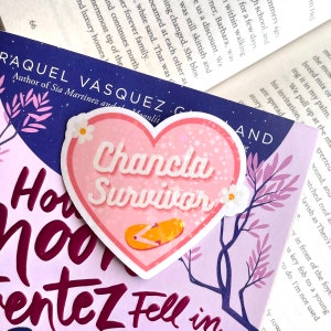 Chancla Survivor Holographic Sticker | kindle, laptop sticker, water bottle sticker