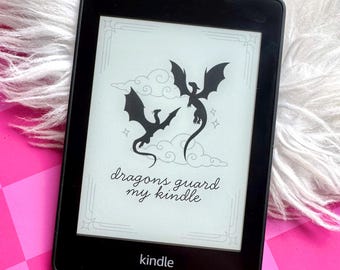 Écran de verrouillage Paperwhite de Dragons Guard pour mon Kindle | Joli économiseur d'écran Kindle, papier peint pour Kindle, couverture Kindle, accessoire et décoration Kindle