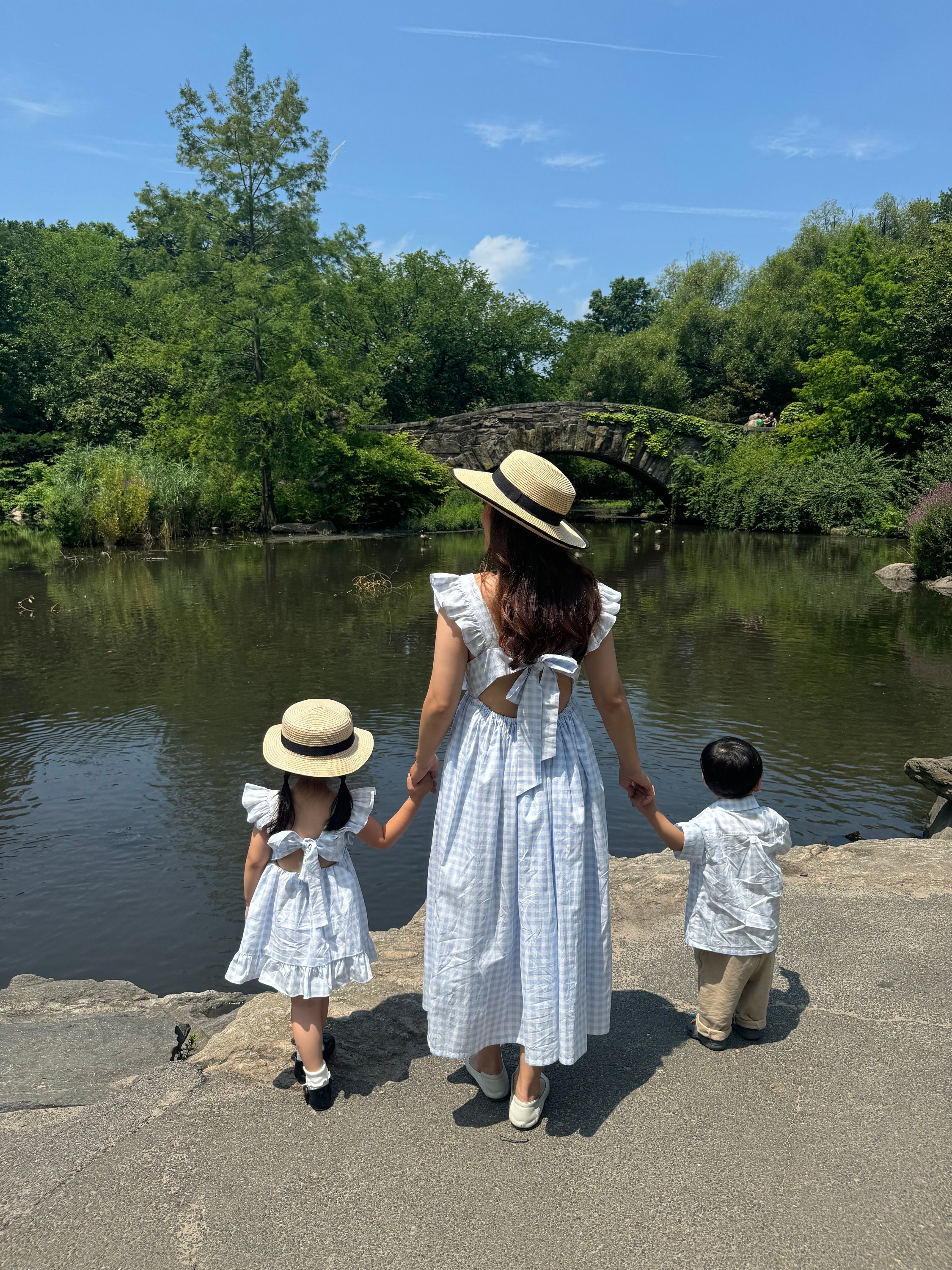 ワンピース organic zoo Blue Gingham Bella Dress organic zoo / Pottery Blue Gingham Bella Dress – 株式会社