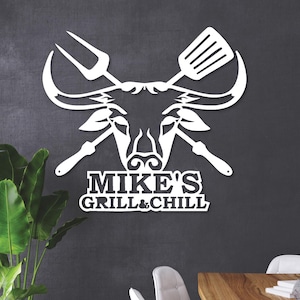 &quot;Nächstes Tag Schiff &quot;&quot;nächsten Tag Schiff&quot;&quot; Personalisiertes Grillschild, Grill und Chill Schild, Outdoor BBQ Decor, BBQ Lounge Schild, Dad&#39;s bbq Schild, Terrasse Schild.&quot;