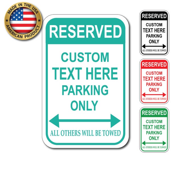 My Parking Signs - Etsy