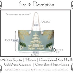 White Lotus Floral Chinoiserie Mahjong Bag | Elegant Mahjong Tote | Mahjong Player Gift Bild 5