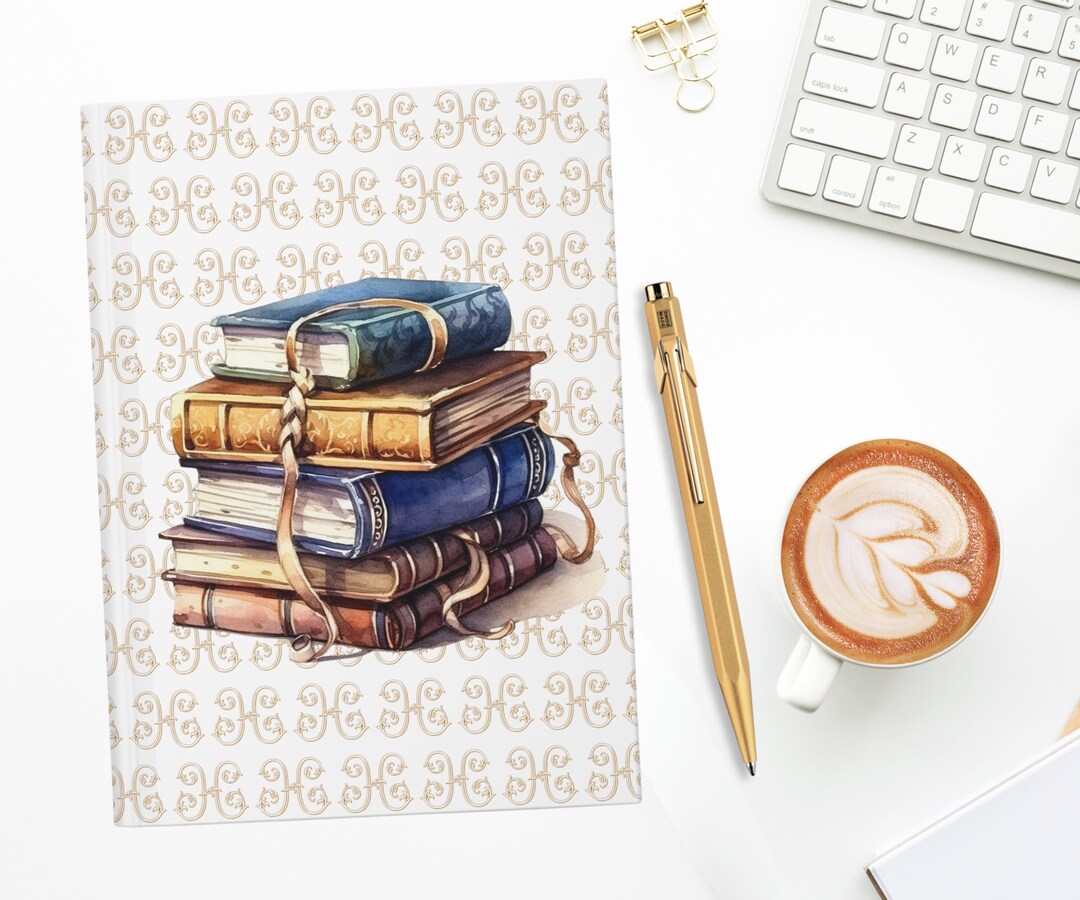 Personalized Hardcover Reading Journal | Reading Notebook for Her ...