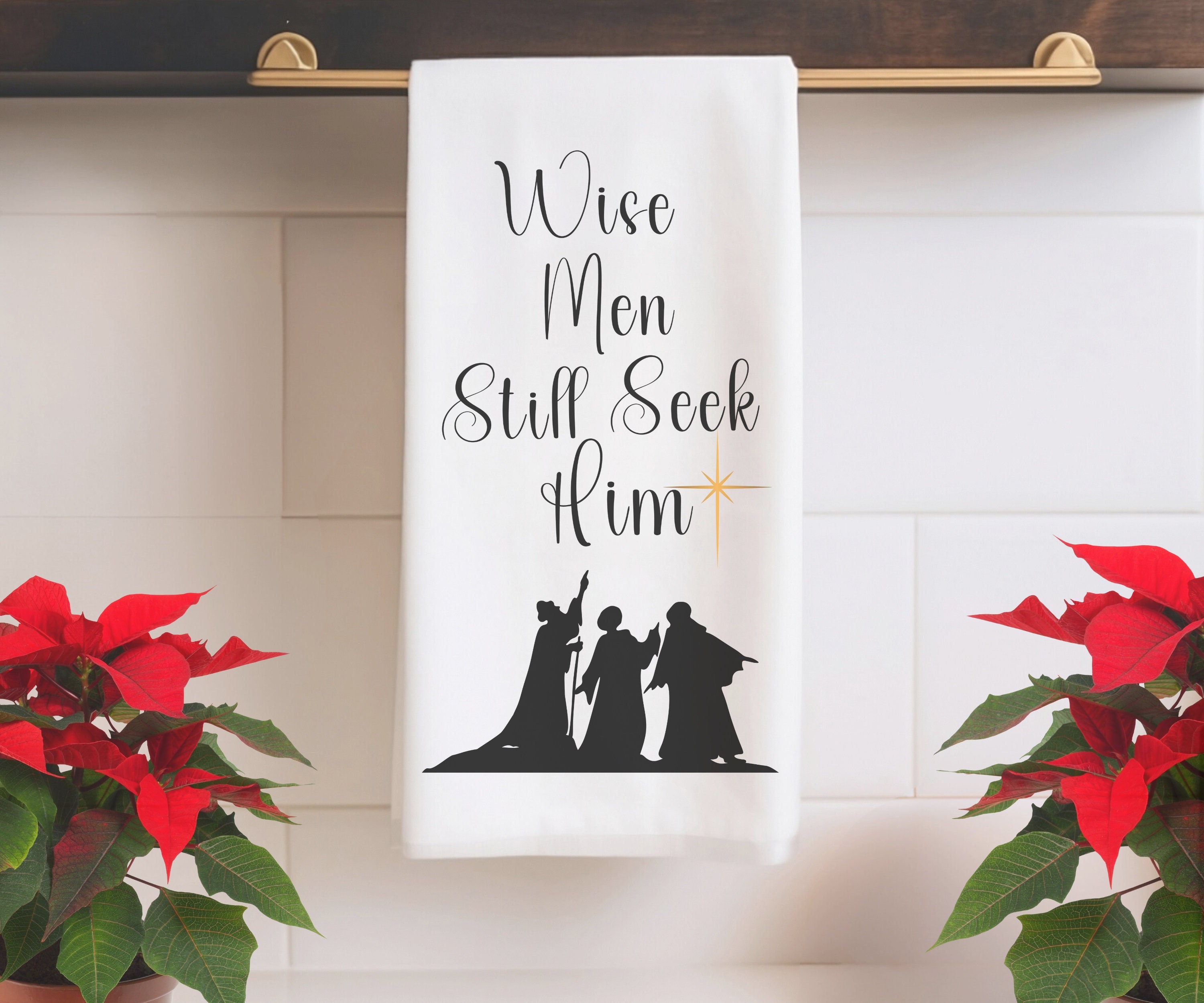 Precious Moments Joy to the World Wise Men – Kitchen Tea Towel