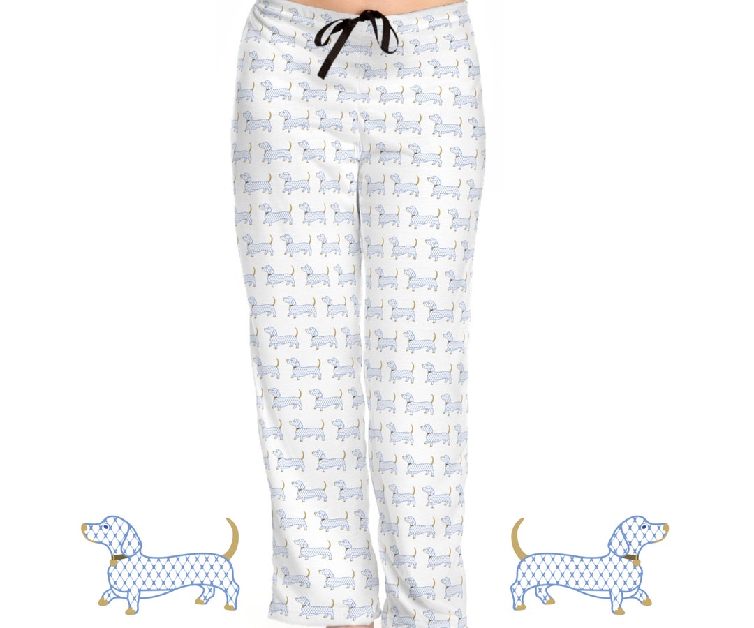 Dachshund Pajama Pants Dachshund Gift Doxie Mom Gift Weiner Dog Pajamas Dachshund Lover Gift
