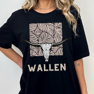 Retro Morgan Wallen Tour, Morgan wallen shirt, country music shirt, Morgan wallen fan shirt, Cow skull shirt, Western graphic tee
