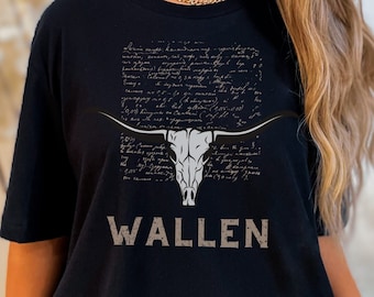 Wallen Shirt, Wallen T-shirt, Country Shirt, Country Konzert Shirt, Unisex T-shirt, Cowboy Shirt, Cowgirl Shirt