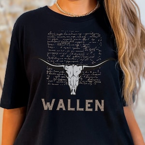 Wallen Shirt, Wallen T-shirt, Country Shirt, Country Konzert Shirt, Unisex T-shirt, Cowboy Shirt, Cowgirl Shirt