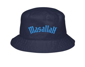 Masallah embroidered Bucket Hat