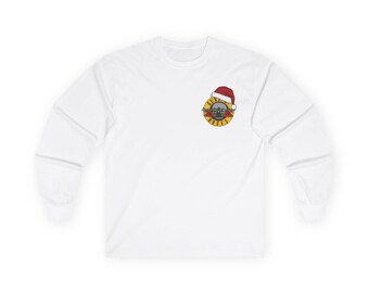 Guns n Roses, Welcome to the Jingle Long Sleeve Tee | Ugly Christmas Sweatshirt