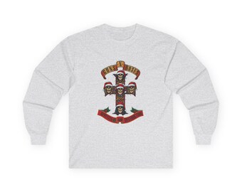 Guns n Roses, Welcome to the Jingle Long Sleeve Tee | Funny Christmas Sweatshirt