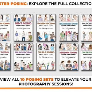 Women's Posing Cheat Sheet Cards | Printable Photography Basics ...