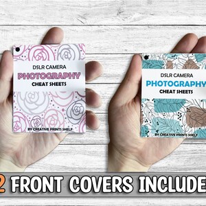 DSLR Cheat Sheet Cards Printable DIY Photography Basics Instant ...